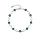 Heart motif bracelet in a variety of colors