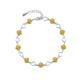 Heart motif bracelet in a variety of colors
