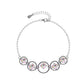 Circle motif bracelet