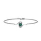 Choose your color 1 stone bracelet 1 carat