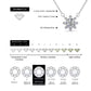 Moissanite Sunshine Necklace in Choice of Colors