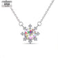 Moissanite Sunshine Necklace in Choice of Colors