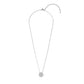 Flower motif necklace