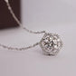 Flower motif necklace