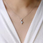 Choice of colors, double stone necklace