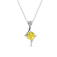 Choice of colors, double stone necklace