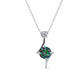 Choice of colors, double stone necklace