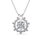 Compass motif necklace