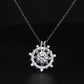 Compass motif necklace