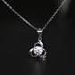 Trefoil motif necklace