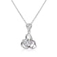 Trefoil motif necklace