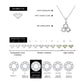 Trefoil motif necklace