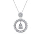 Round motif luxury necklace
