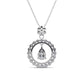 Round motif luxury necklace
