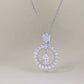 Round motif luxury necklace