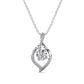 Leaf motif necklace