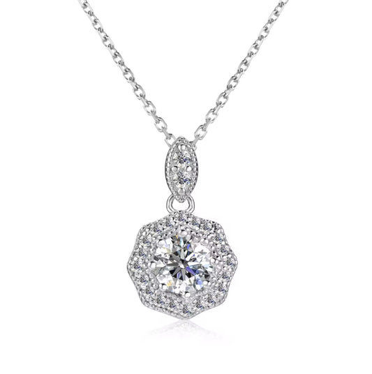 Nickel Free Moissanite Necklace