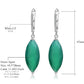 Agate Marquise Cut Earrings