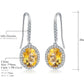 Citrine Classic Design Earrings