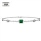 Emerald Station Bracelet