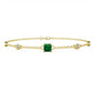Emerald Station Bracelet