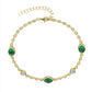 Emerald Station Bracelet