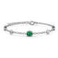 Emerald Station Bracelet