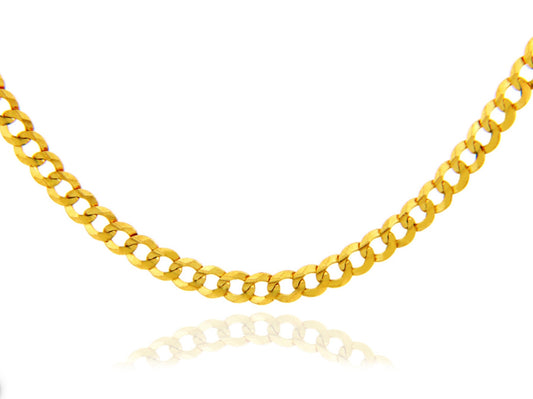 Yellow Gold Miami Cuban Curb Chain
