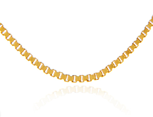 Gold Box Chain Link (M)