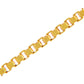 Gold Box Chain Link (M)