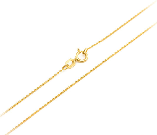Yellow Gold Rolo Chain Link