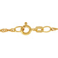 Gold Men's Singapore Twisted Chain Link