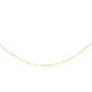 14K Gold Italian Ball Bead Chain Link Chain