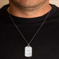 925 Sterling Silver United States Army Star Seal Officially Licensed Tag Pendant