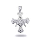 925 Sterling Silver Freemason Cross Square And Compass Pendant Chain