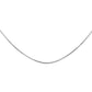925 Sterling Silver Men's Box Chain Link 1.2mm