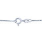 925 Sterling Silver Men's Box Chain Link 0.97mm