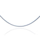 925 Sterling Silver Italian Snake Round Chain 0.90mm