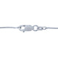 925 Sterling Silver Italian Snake Round Chain 0.90mm