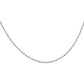 925 Sterling Silver Italian Ball Bead Chain Link 2.2mm