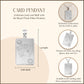 925 Sterling Silver Royal Flush Poker Playing Cards Pendant