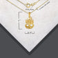 Gold United States Navy Officially Licensed Chief Petty Officer Anchor Pendant Chain