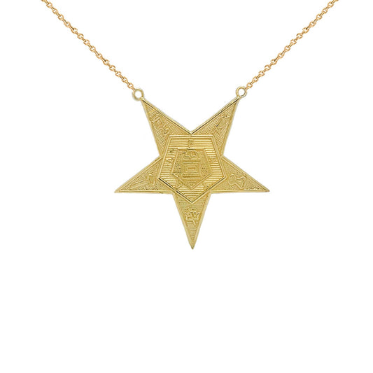 Order Of The Eastern Star (OES) Masonic Gold Chain