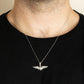 925 Sterling Silver US Navy Eagle Anchor Emblem Chain