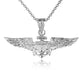 925 Sterling Silver US Navy Eagle Anchor Emblem Chain