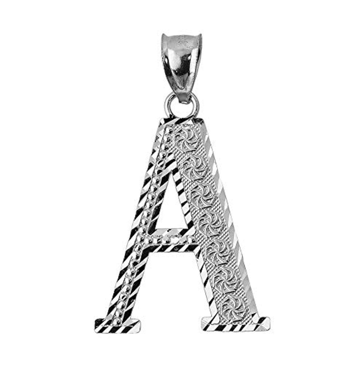 925 Sterling Silver Custom Initial Chain