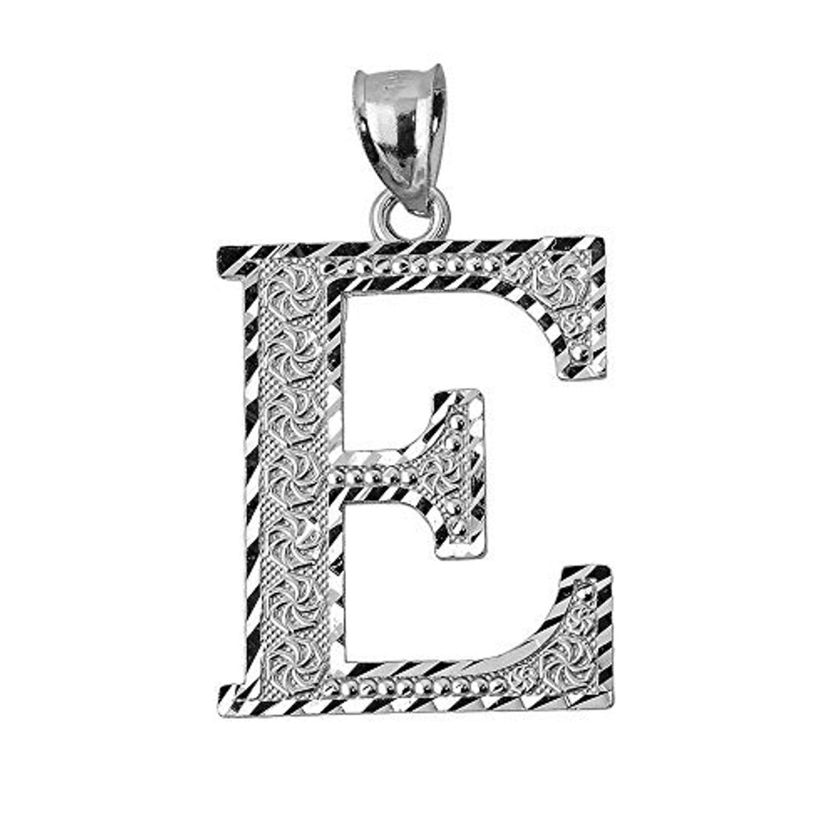 925 Sterling Silver Custom Initial Chain