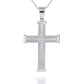 Silver 925 Beaded Cross Pendant